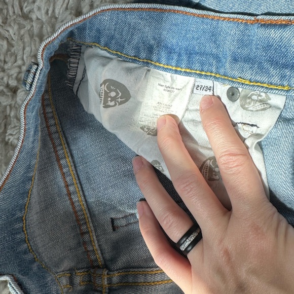 Cheap Monday Destroyed Denim Jeans - Picture 5 of 9